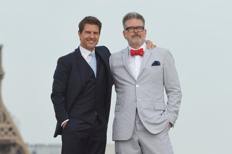 Mission Impossible - Fallout : Photo promotionnelle Tom Cruise, Christopher McQuarrie