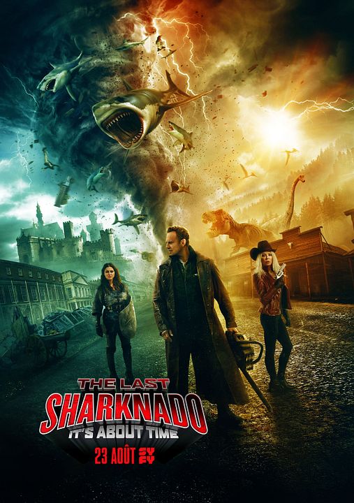 The Last Sharknado: It's About Time : Affiche