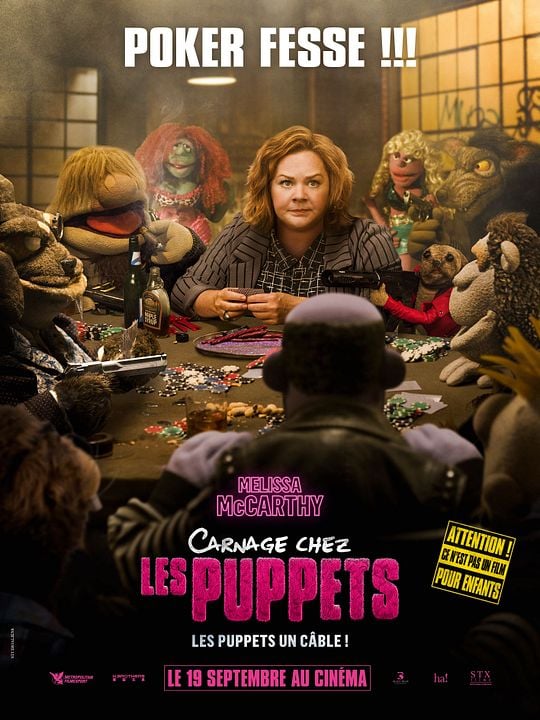 Carnage chez les Puppets : Affiche