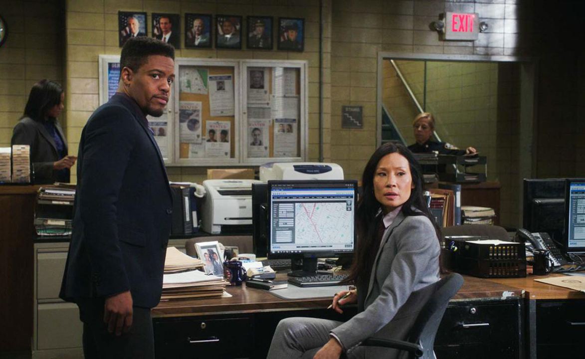 Elementary : Photo Lucy Liu, Jon Michael Hill