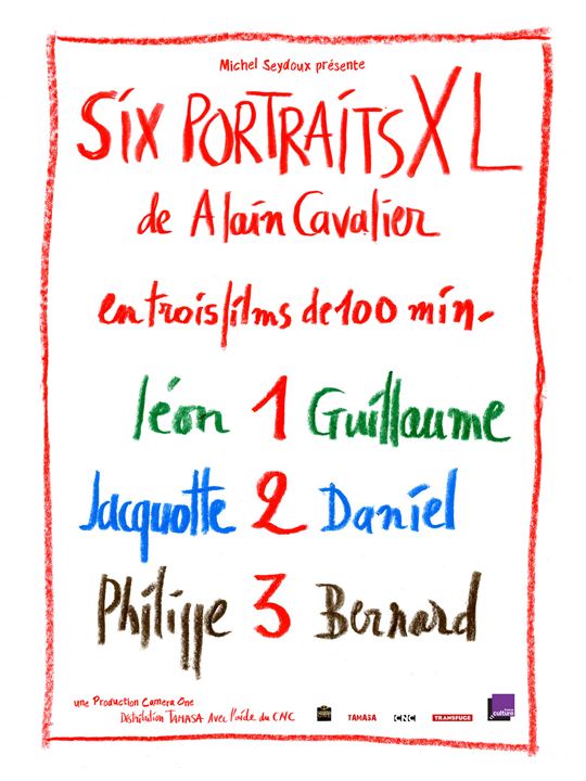 Six portraits XL : 1 Léon et Guillaume : Affiche