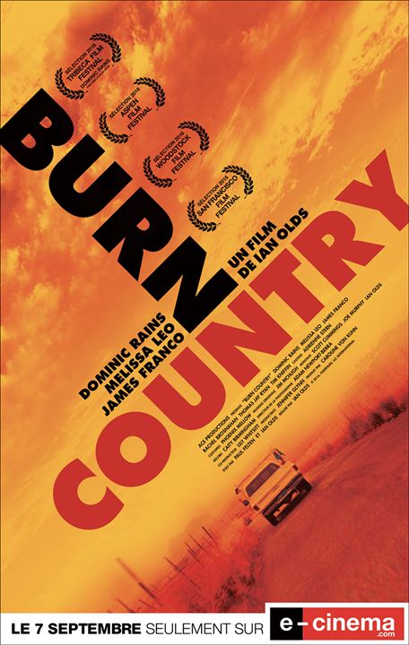 Burn Country : Affiche