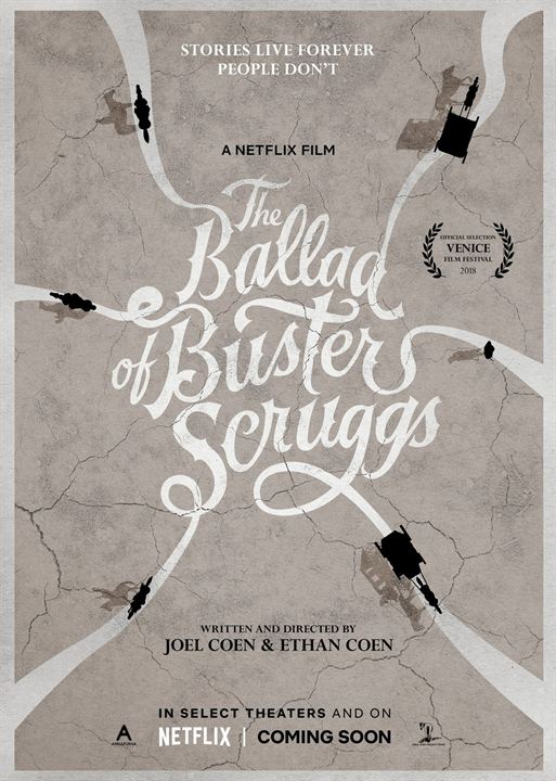 La Ballade de Buster Scruggs : Affiche