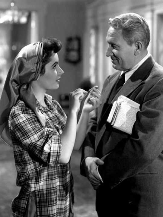 Le Père de la mariée : Photo Elizabeth Taylor, Spencer Tracy
