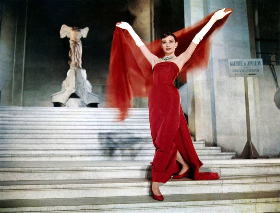 Drôle de frimousse : Photo Audrey Hepburn