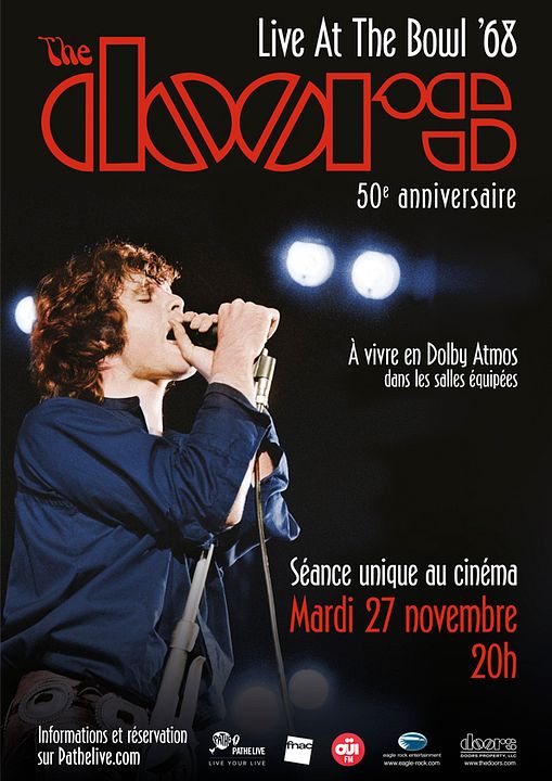 The Doors - Live At The Bowl '68 (Pathé Live) : Affiche