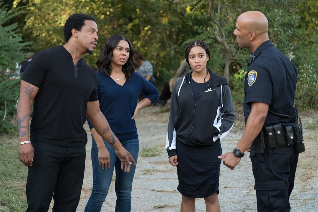The Hate U Give – La Haine qu’on donne : Photo Regina Hall, Russell Hornsby, Amandla Stenberg