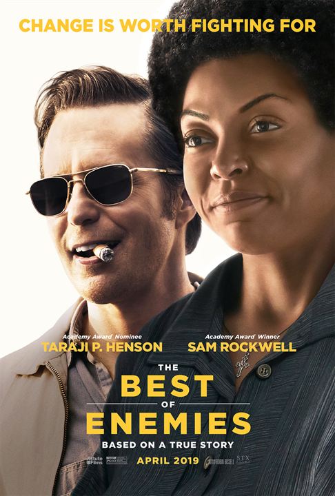 The Best Of Enemies : Affiche