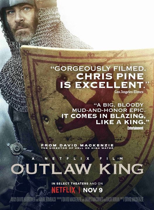 Outlaw King : Le roi hors-la-loi : Affiche