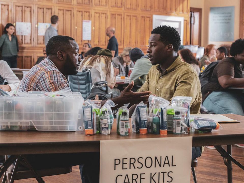 God Friended Me : Photo Malik Yoba, Brandon Micheal Hall
