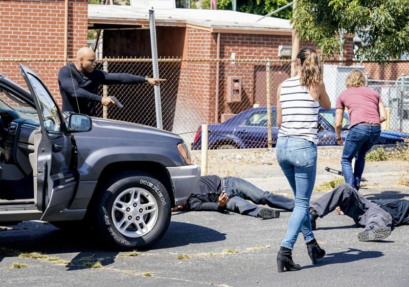 NCIS : Los Angeles : Photo LL Cool J, Eric Christian Olsen, Daniela Ruah