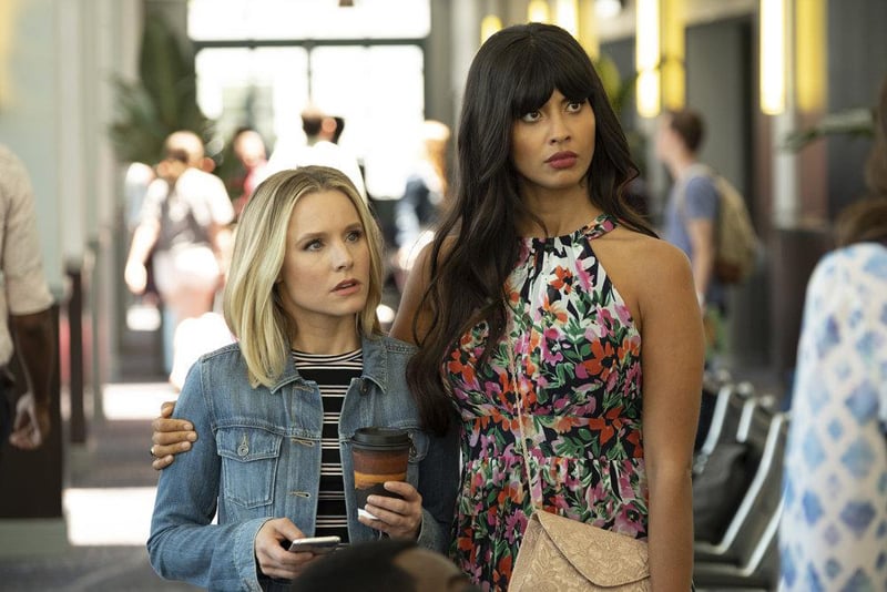 The Good Place : Photo Kristen Bell, Jameela Jamil