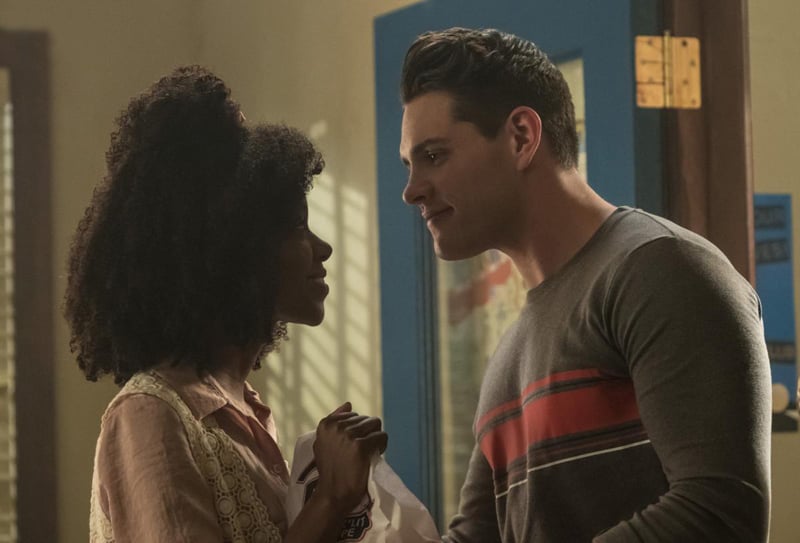 Riverdale : Photo Ashleigh Murray, Casey Cott