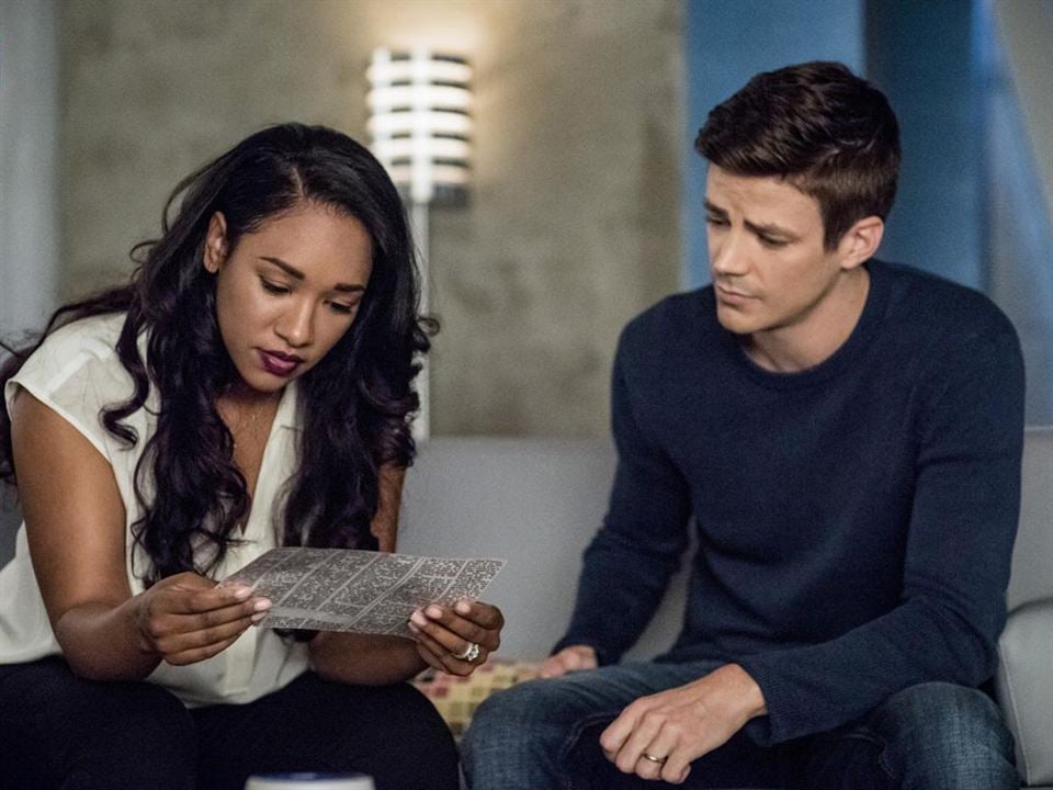 Flash (2014) : Photo Grant Gustin, Candice Patton