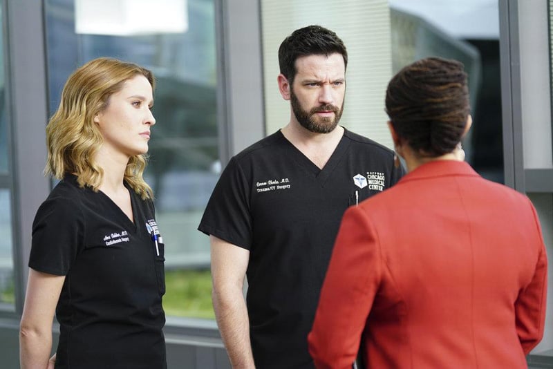 Chicago Med : Photo Norma Kuhling, Colin Donnell