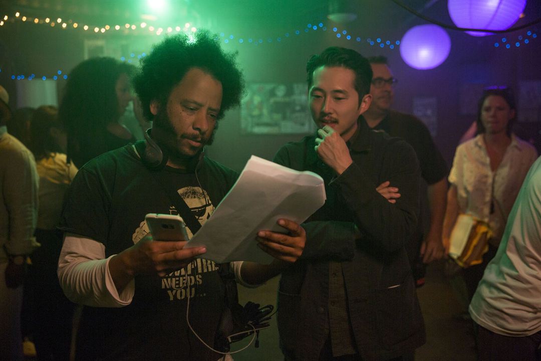 Sorry To Bother You : Photo Boots Riley, Steven Yeun