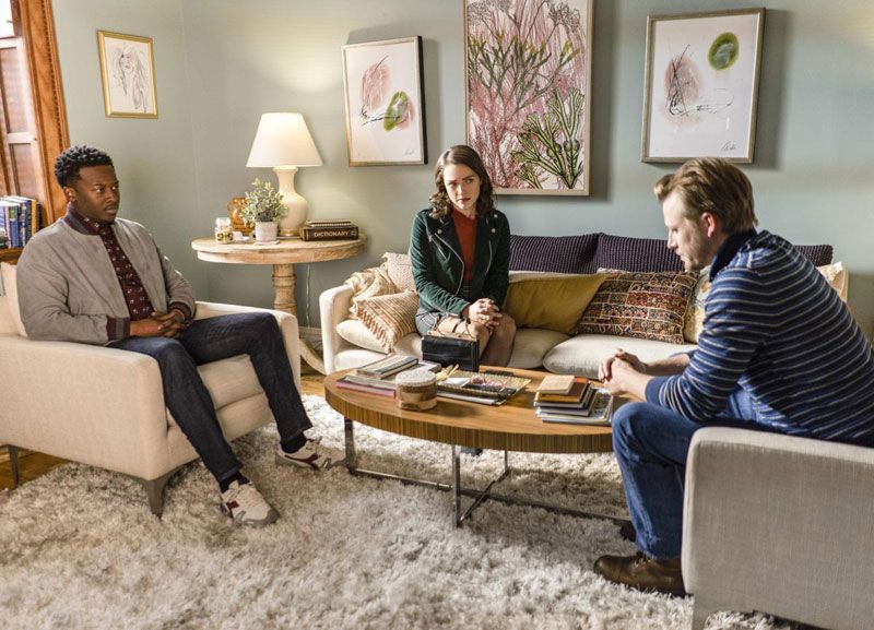 God Friended Me : Photo Violett Beane, Brandon Micheal Hall