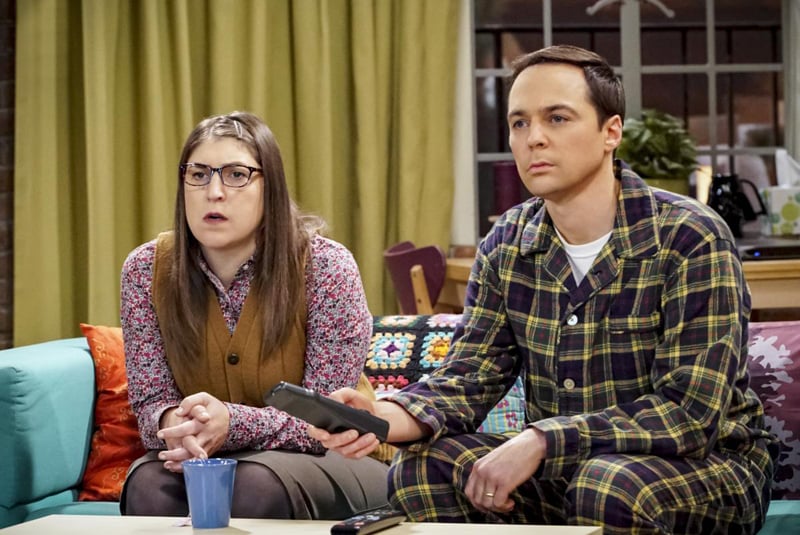 The Big Bang Theory : Affiche Mayim Bialik, Jim Parsons