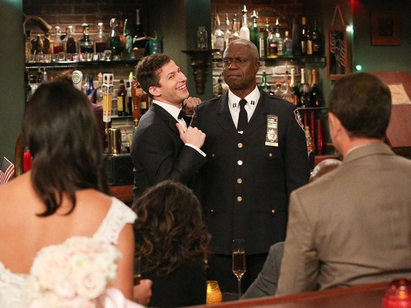 Brooklyn Nine-Nine : Photo Andy Samberg, Andre Braugher