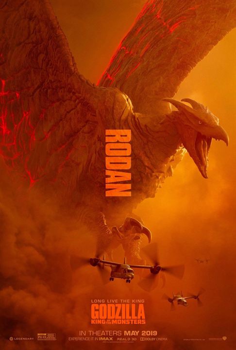 Godzilla 2 - Roi des Monstres : Affiche