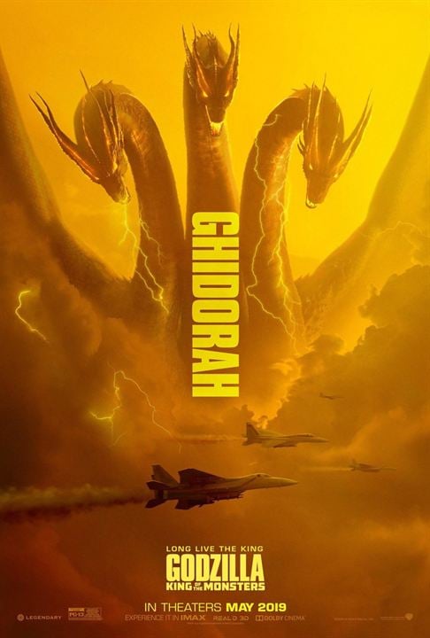 Godzilla 2 - Roi des Monstres : Affiche