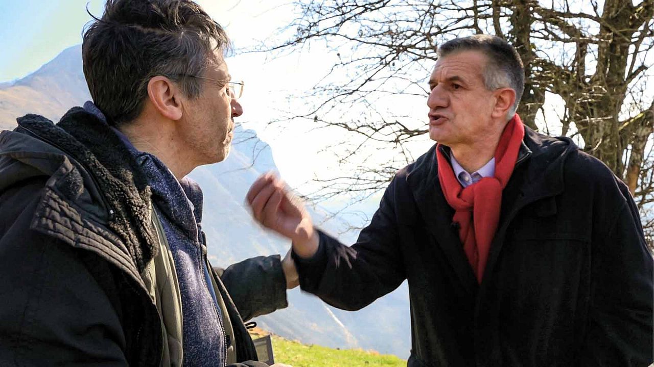 Un berger et deux perchés à l'Elysée ? : Photo Jean Lassalle