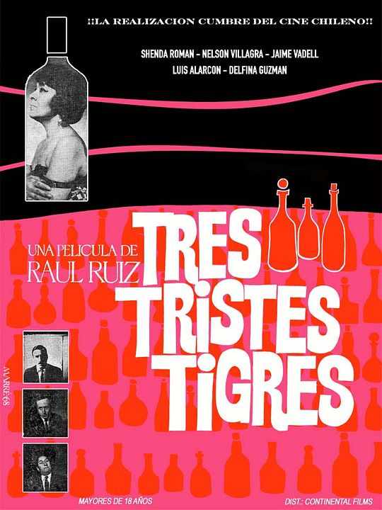 Trois tristes Tigres : Affiche