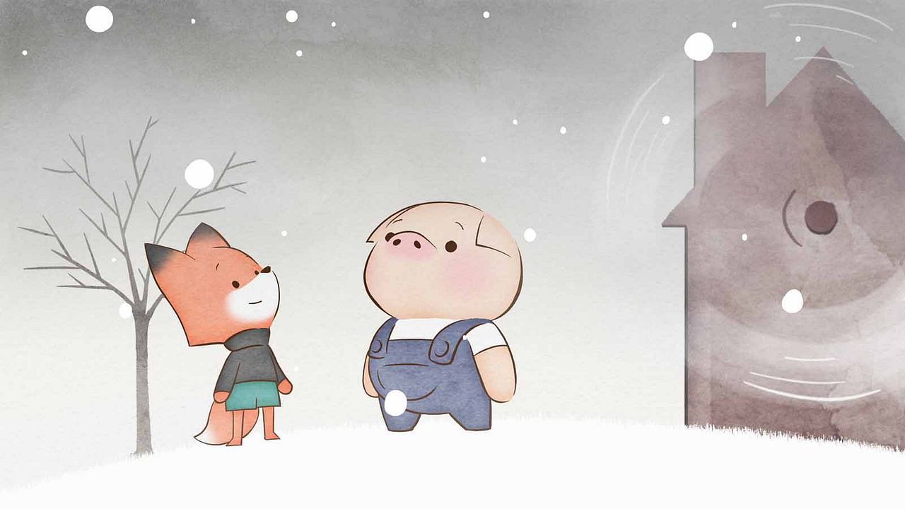 Le Cochon, le renard et le moulin : Photo