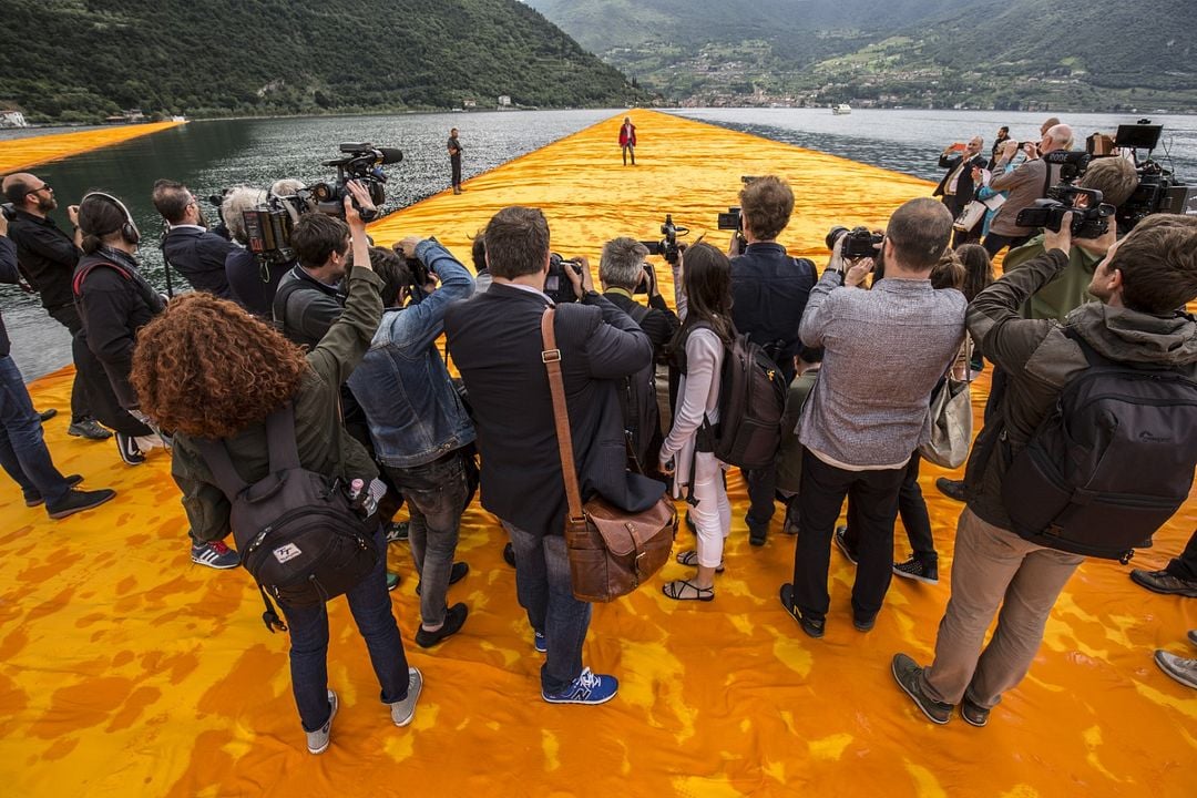 Christo : Marcher sur l'eau : Photo