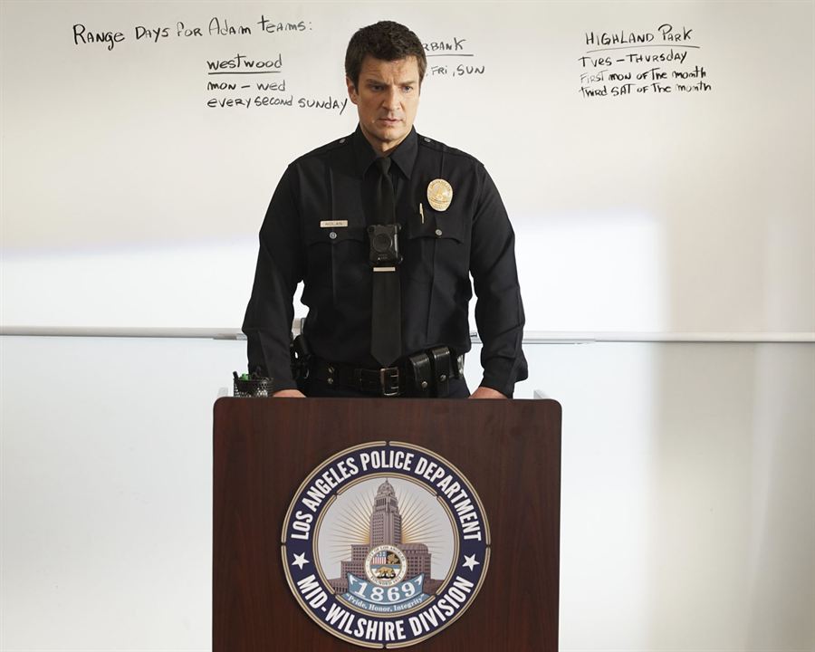 The Rookie : le flic de Los Angeles : Photo Nathan Fillion