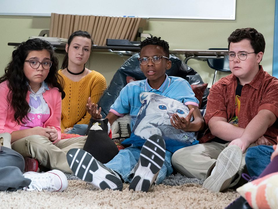 Schooled : Photo Melany Ochoa, Dallas Edwards, Israel Johnson