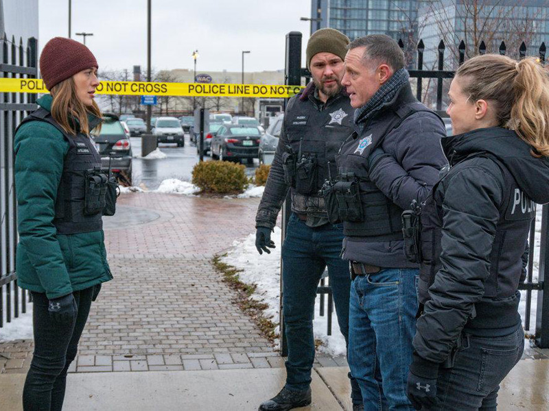 Chicago Police Department : Photo Jason Beghe, Patrick John Flueger, Marina Squerciati