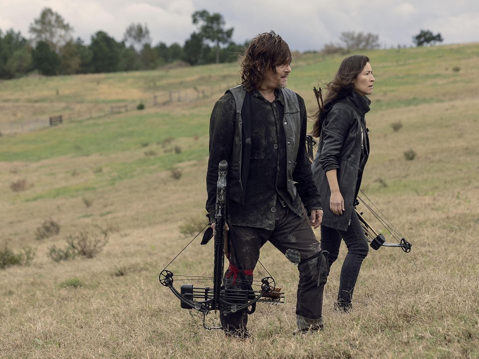 The Walking Dead : Photo Norman Reedus, Eleanor Matsuura