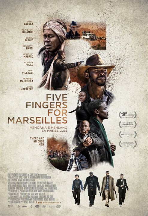 Five Fingers for Marseilles : Affiche