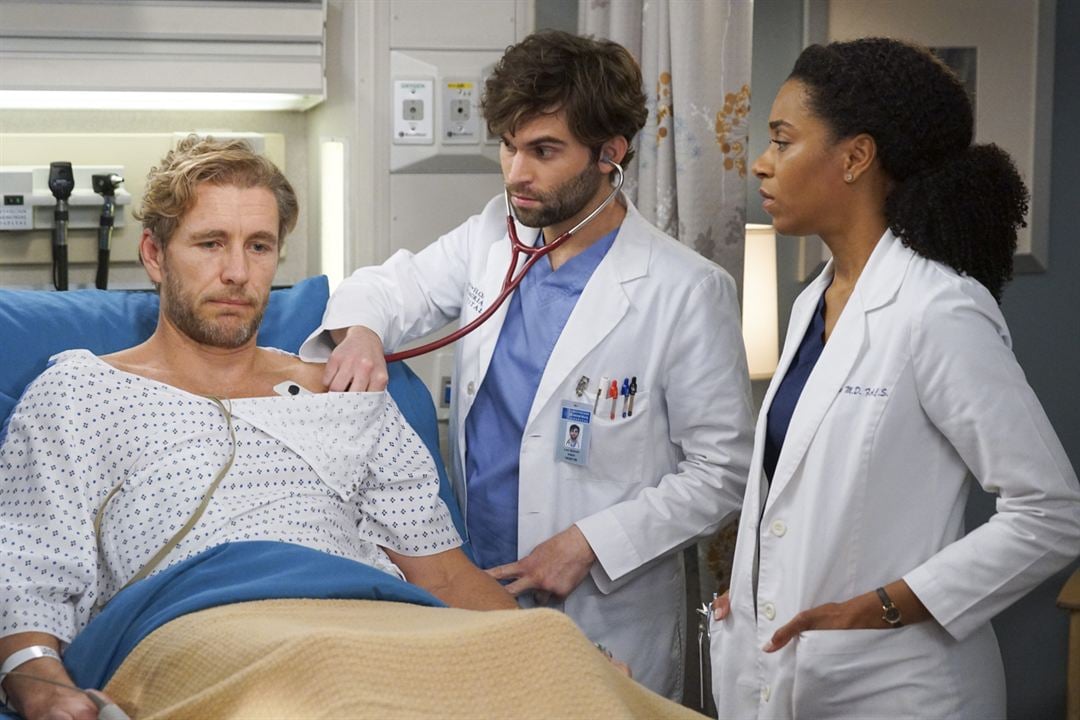 Grey's Anatomy : Photo Kelly McCreary, Brett Tucker, Jake Borelli