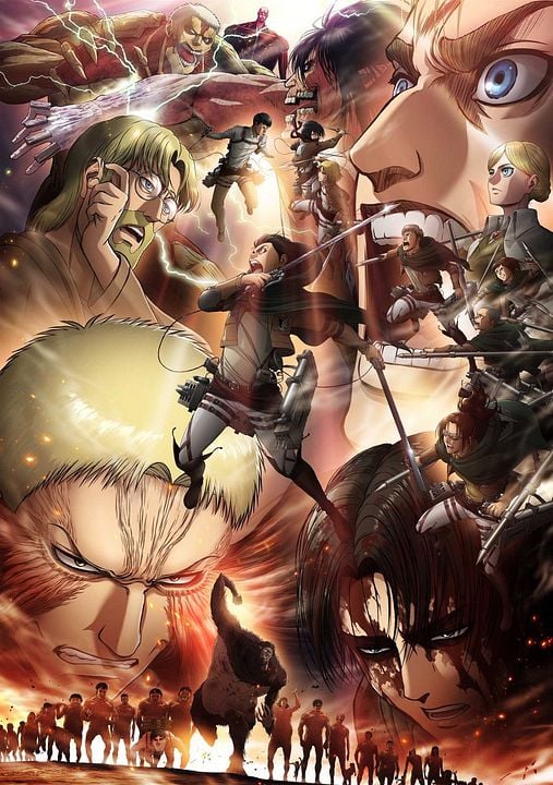 Lattaque Des Titans Saison 3 Streaming Poster L'Attaque des Titans - Saison 3 - Affiche 54 sur 107 - AlloCiné