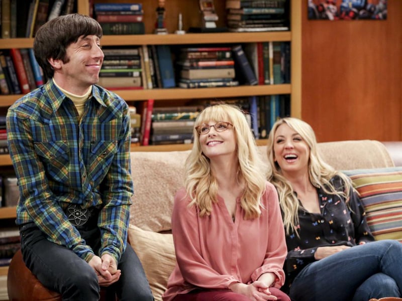 The Big Bang Theory : Photo Kaley Cuoco, Melissa Rauch, Simon Helberg
