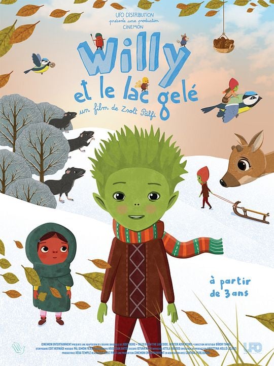 Willy et le lac gelé : Affiche