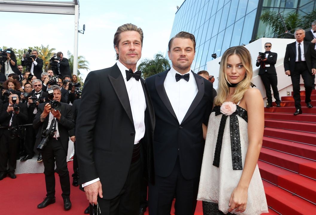 Once Upon a Time… in Hollywood : Photo promotionnelle Brad Pitt, Leonardo DiCaprio, Margot Robbie