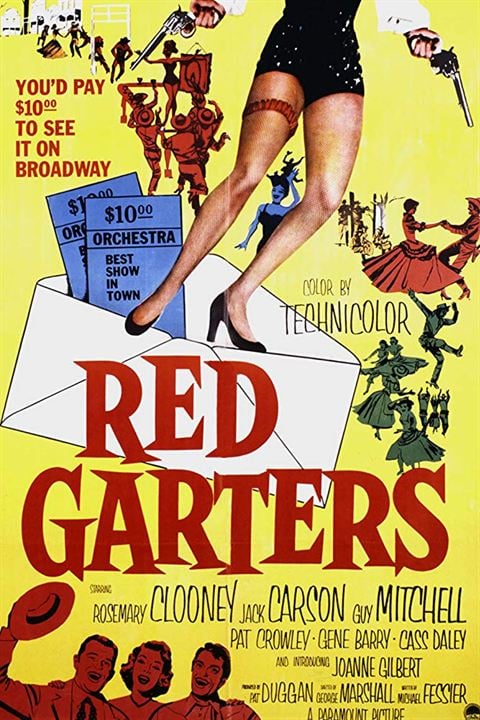 Red Garters : Affiche