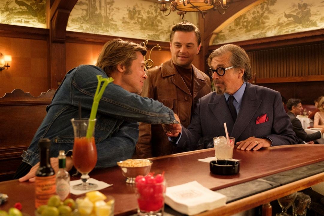 Once Upon a Time… in Hollywood : Photo Brad Pitt, Leonardo DiCaprio, Al Pacino