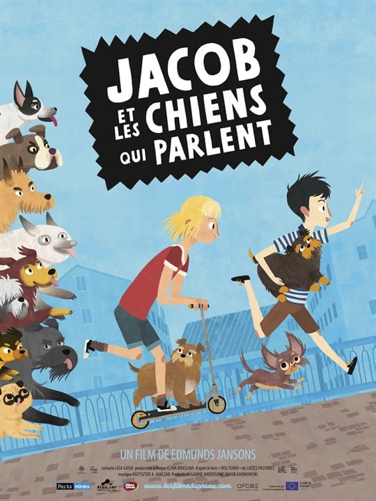 Jacob et les chiens qui parlent : Affiche