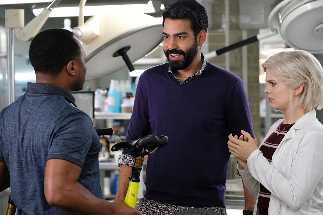 iZombie : Photo Malcolm Goodwin, Rahul Kohli, Rose McIver