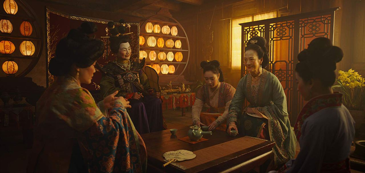 Mulan : Photo Yifei Liu, Rosalind Chao, Pei-Pei Cheng, Xana Tang