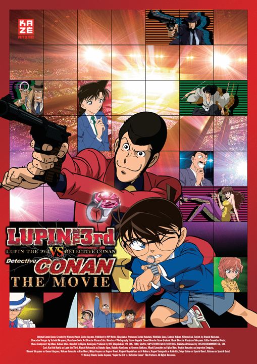 Lupin III VS Détective Conan : Affiche