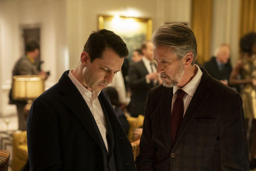 Succession : Photo Brian Cox, Jeremy Strong