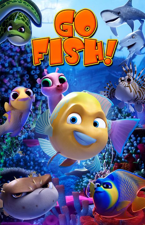 Plouf, le petit poisson courageux : Affiche