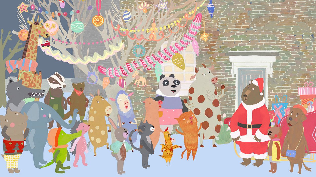 Pirouette et le sapin de Noël : Photo