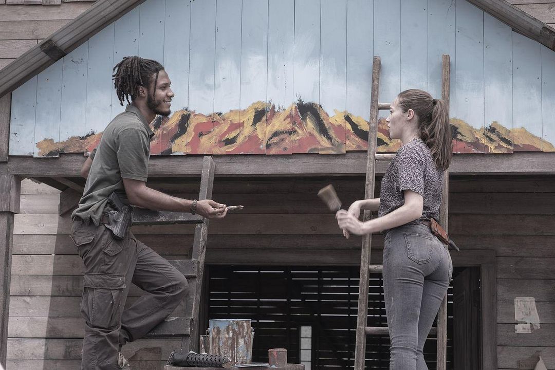 Fear The Walking Dead : Affiche Alycia Debnam-Carey, Colby Hollman