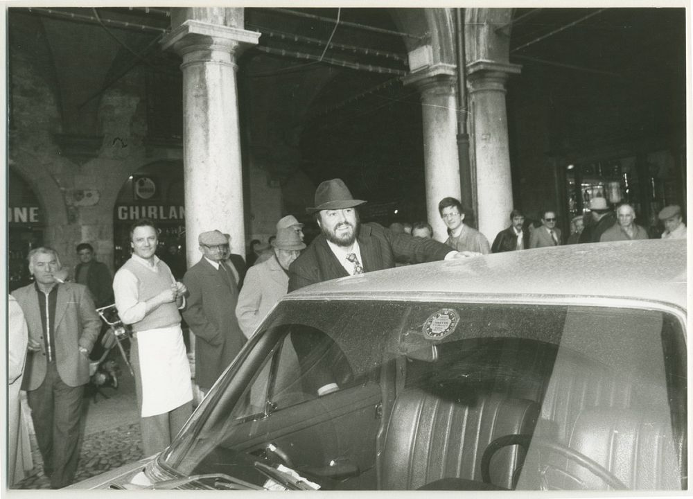 Pavarotti : Photo Luciano Pavarotti